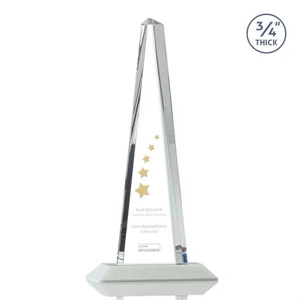 Features a statuesque Starfire Crystal piece with a White base... from ASI 84592 St Regis Group / St Regis