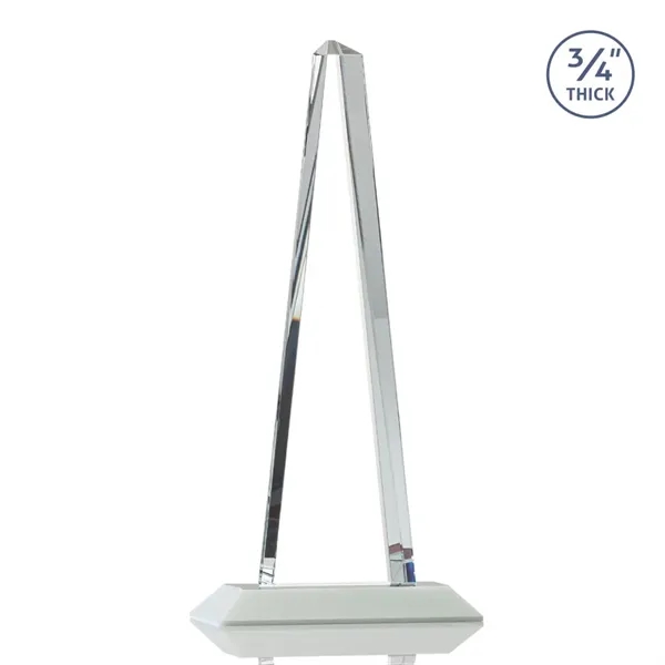 Features a statuesque Starfire Crystal piece with a White base... from ASI 84592 St Regis Group / St Regis