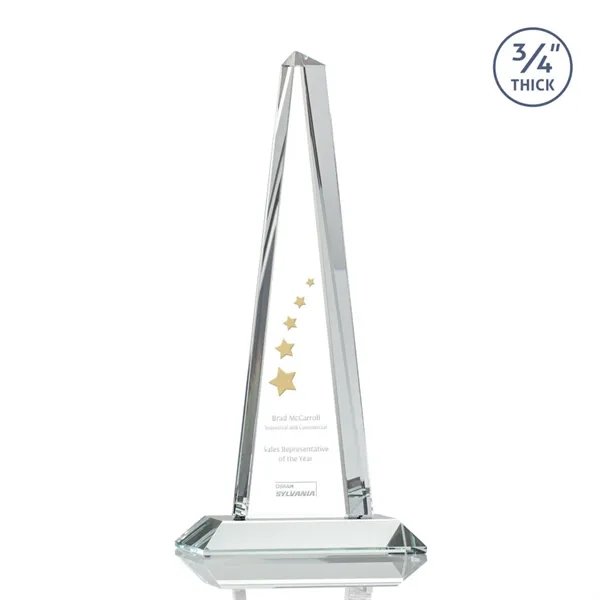 Features a statuesque Starfire Crystal piece with a clear base... from ASI 84592 St Regis Group / St Regis