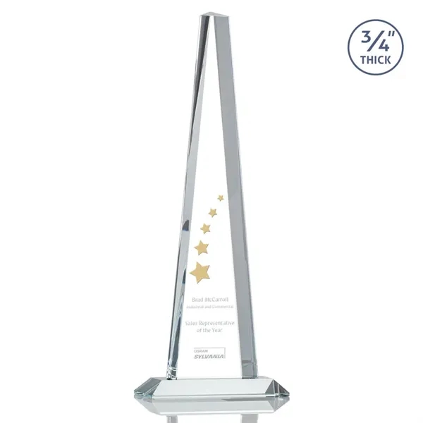 Features a statuesque Starfire Crystal piece with a clear base... from ASI 84592 St Regis Group / St Regis