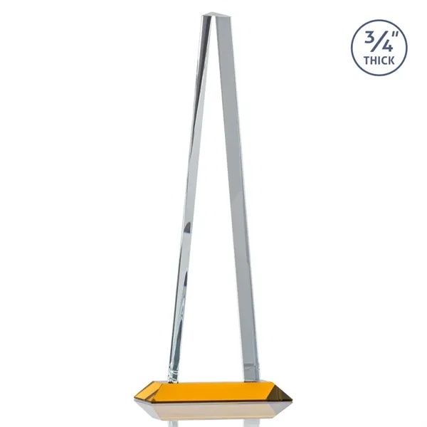 Features a statuesque Starfire Crystal piece with an Amber base... from ASI 84592 St Regis Group / St Regis