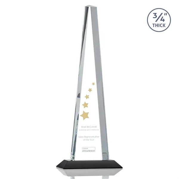 Features a statuesque Starfire Crystal piece with an Ebony base... from ASI 84592 St Regis Group / St Regis