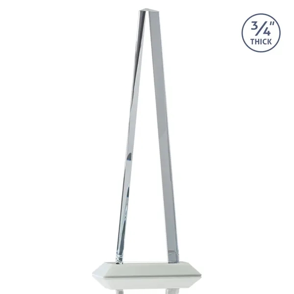 Features a statuesque Starfire Crystal piece with a White base... from ASI 84592 St Regis Group / St Regis