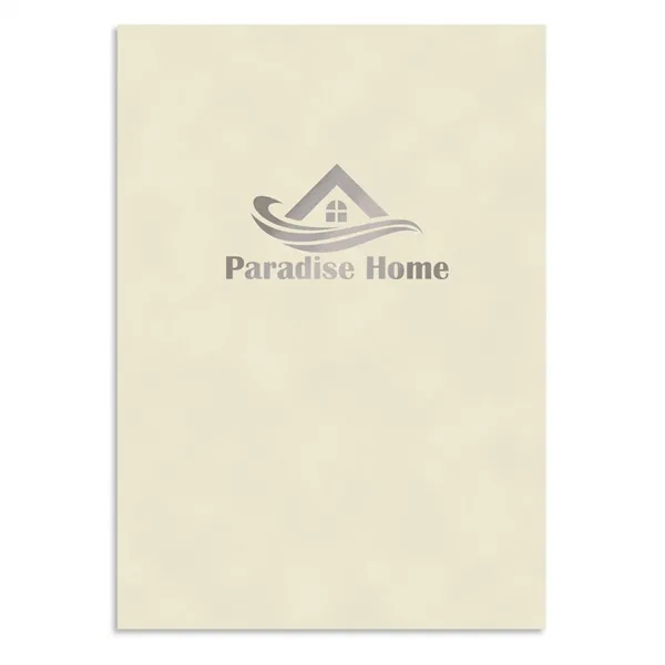 Standard linen presentation folder measuring 12"H x 9"W with a business... from ASI 54040 Fey Promo / Custom Design Express by Fey