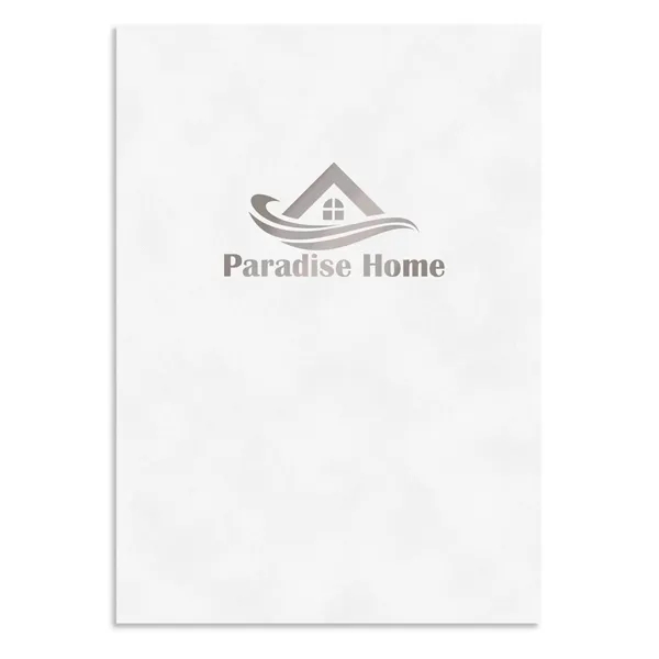 Standard linen presentation folder measuring 12"H x 9"W with a business... from ASI 54040 Fey Promo / Custom Design Express by Fey