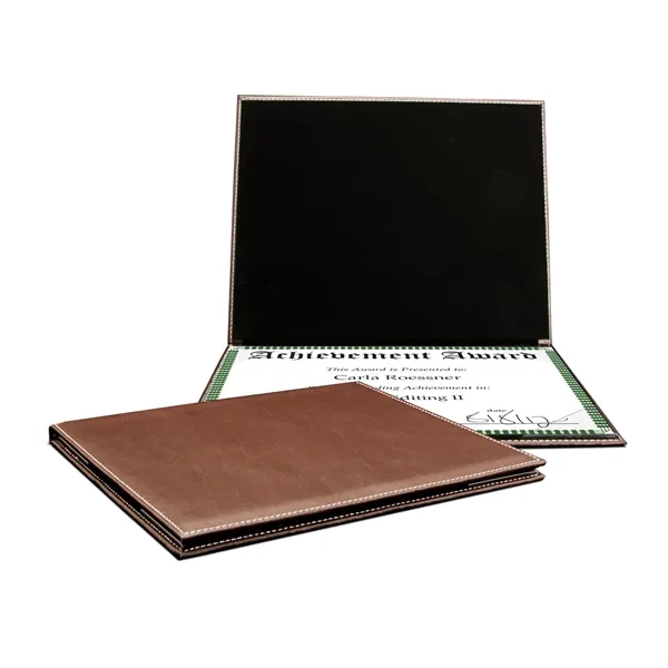 Bestowing a certificate in a thick padded folder makes a lasting... from ASI 93986 Visions/Awardcraft / Visions Awards