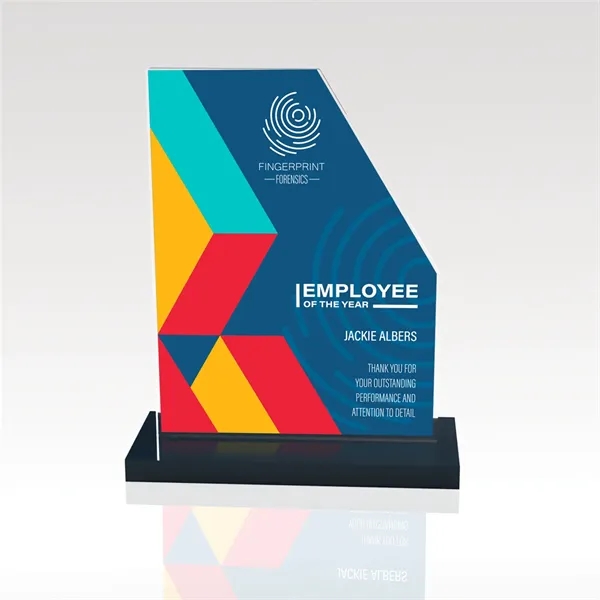 Acrylic award in a variety of colors and sizes.... from ASI 93986 Visions/Awardcraft / Visions Awards