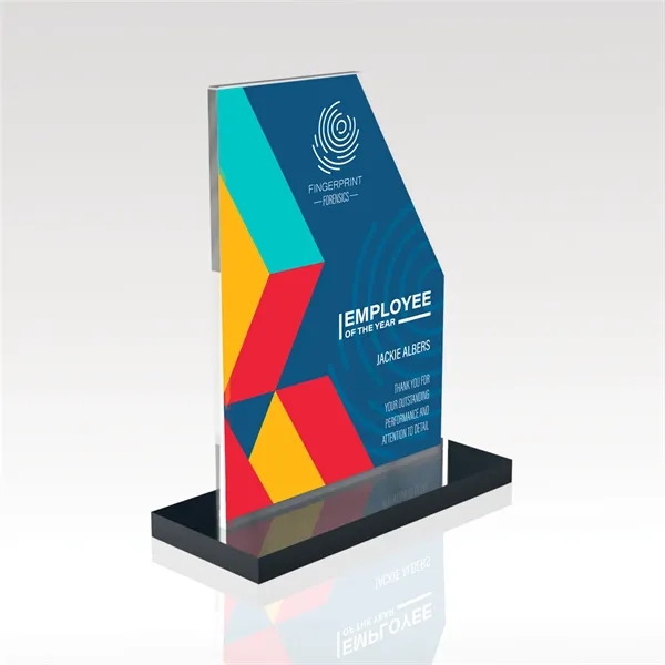 Acrylic award in a variety of colors and sizes.... from ASI 93986 Visions/Awardcraft / Visions Awards