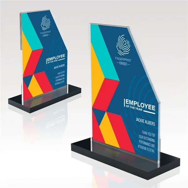 Acrylic award in a variety of colors and sizes.... from ASI 93986 Visions/Awardcraft / Visions Awards