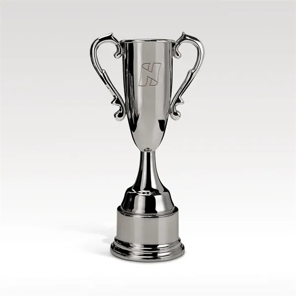 Vanderbilt nickel-finished golf trophy cup award.... from ASI 93986 Visions/Awardcraft