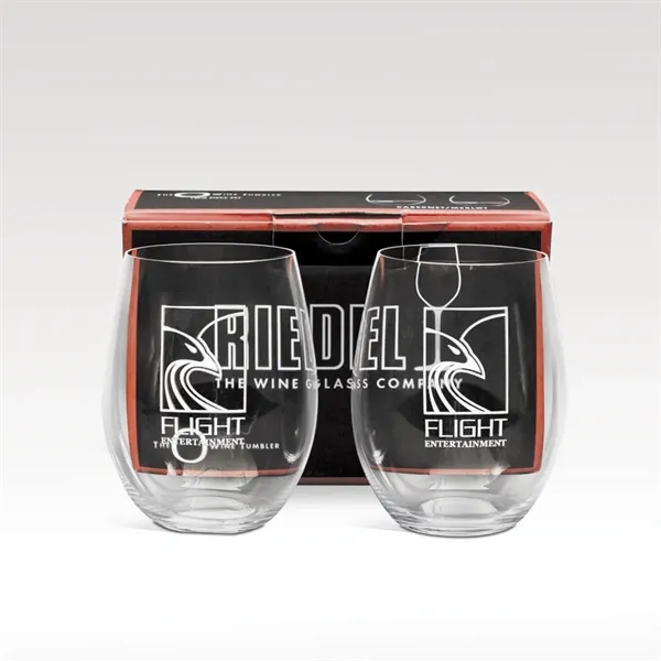 Set of two cabernet/merlot wine glasses.... from ASI 93986 Visions/Awardcraft / Visions Awards