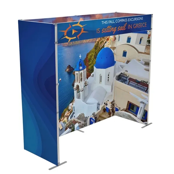 The Journey display attaches to frame, featuring eco-friendly dye-sublimated graphics and... from ASI 87188 Showdown Displays