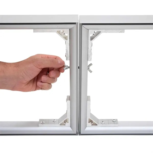 The Journey display attaches to frame, featuring eco-friendly dye-sublimated graphics and... from ASI 87188 Showdown Displays