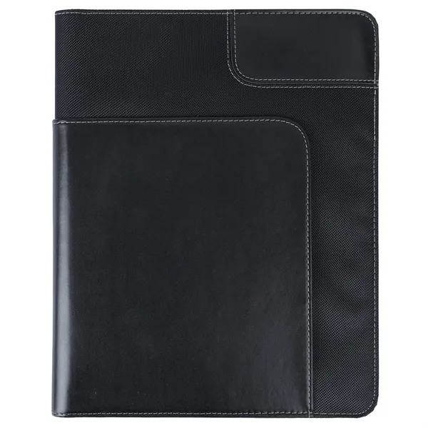 Simulated leather flip padfolio with interior file pocket.... from ASI 46755 Cosmo Promos