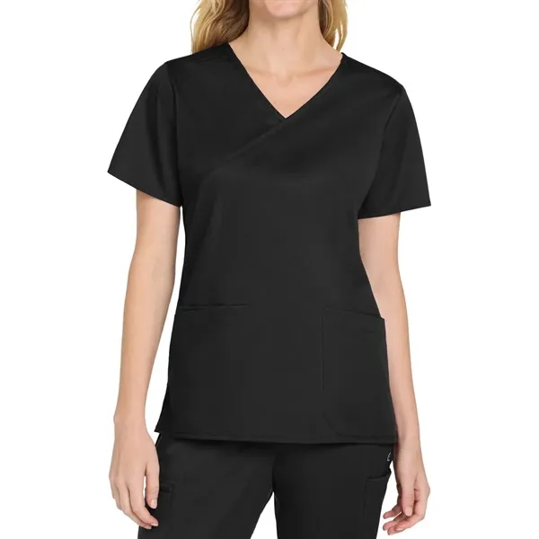 Wink® Women's Work Flex Mock Wrap Top... from ASI 57371 Eyevertising
