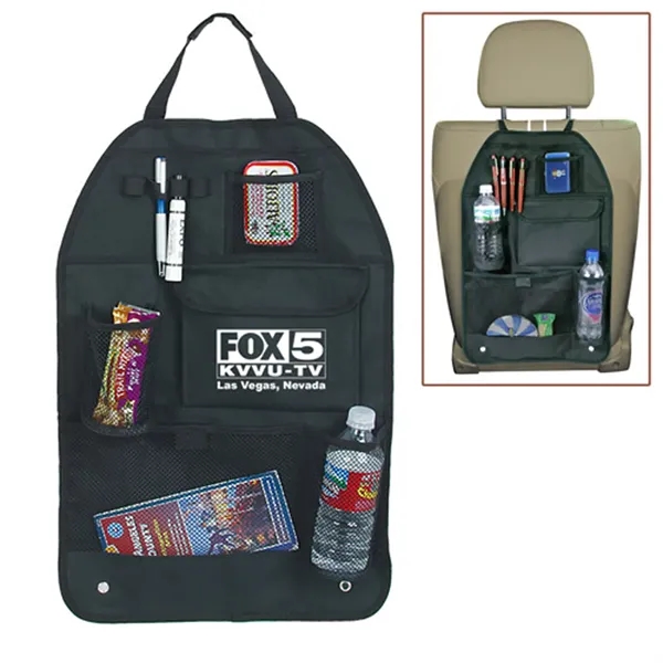 Car organizer with adjustable hook and loop hanging strap.... from ASI 37455 Atteff International Inc