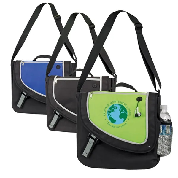 Highlight messenger bag with spacious main compartment.... from ASI 37455 Atteff International Inc