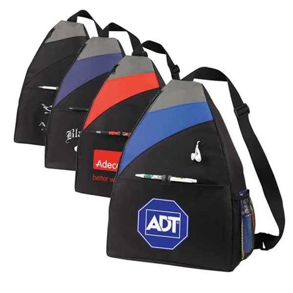 Sling backpack with zippered main compartment.... from ASI 37455 Atteff International Inc