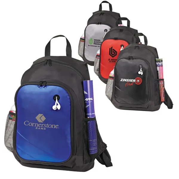 Laptop backpack with spacious zippered main compartment.... from ASI 37455 Atteff International Inc