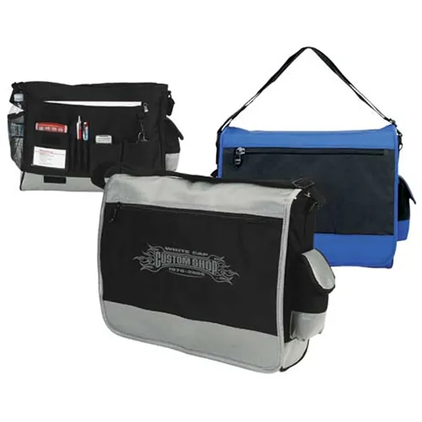 Briefcase made of 600 denier polyester with ballistic hi-tech nylon.... from ASI 37455 Atteff International Inc