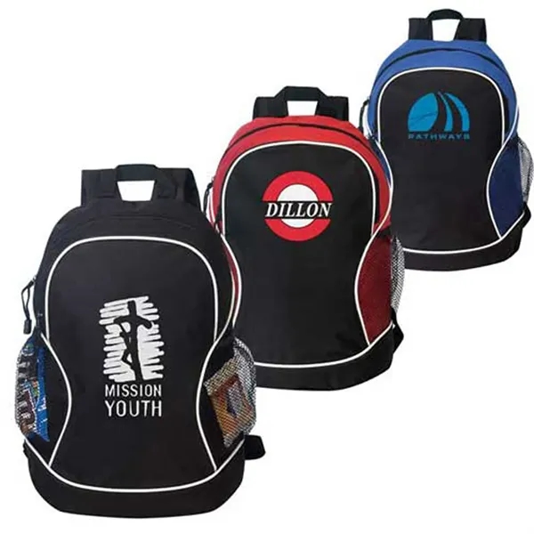 Backpack made of 600 denier polyester with adjustable/padded backstraps.... from ASI 37455 Atteff International Inc