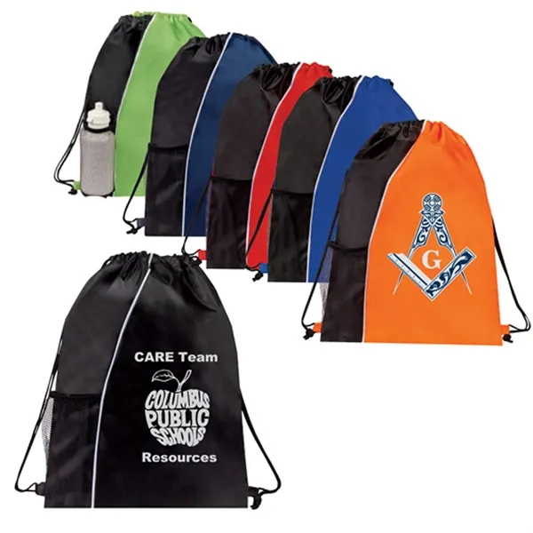 Highlight Promo Drawstring Backpack.... from ASI 37455 Atteff International Inc