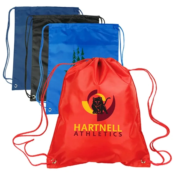 420 denier polyester basic drawstring shoulder pack.... from ASI 37455 Atteff International Inc