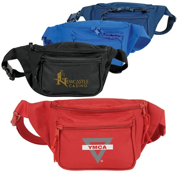 Heavy Duty 3-Zipper Fanny Pack.... from ASI 37455 Atteff International Inc