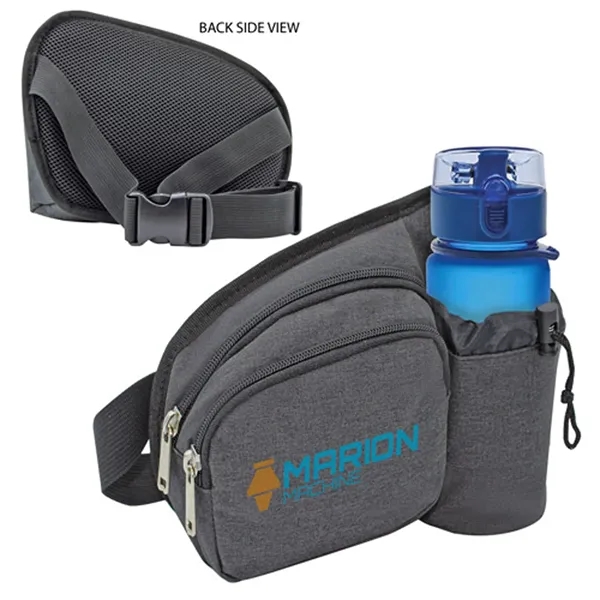 Heather Dual Compartment Waist/Crossboday Pack.... from ASI 37455 Atteff International Inc