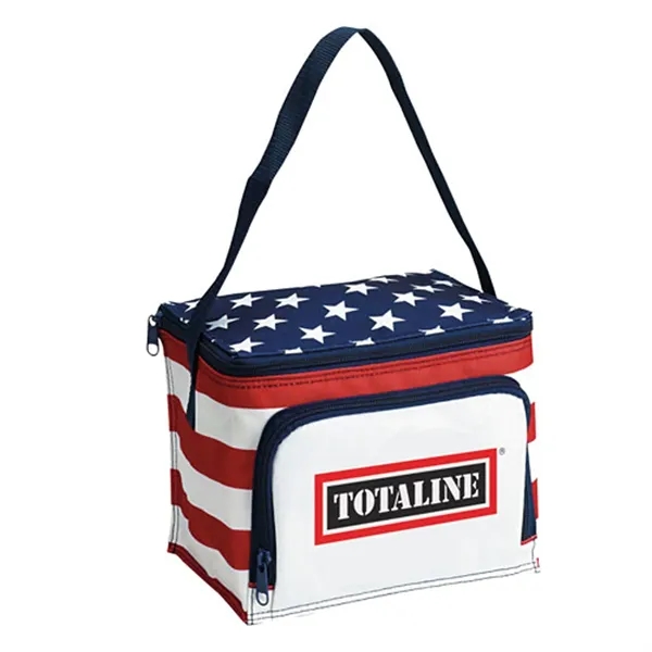 6 pack cooler with zippered main compartment.... from ASI 37455 Atteff International Inc
