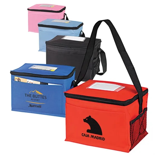 Classic 6 pack cooler with ID holder.... from ASI 37455 Atteff International Inc