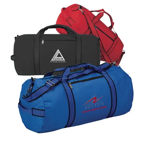 Roll bag made of 600 denier polyester with wrap-around handle.... from ASI 37455 Atteff International Inc