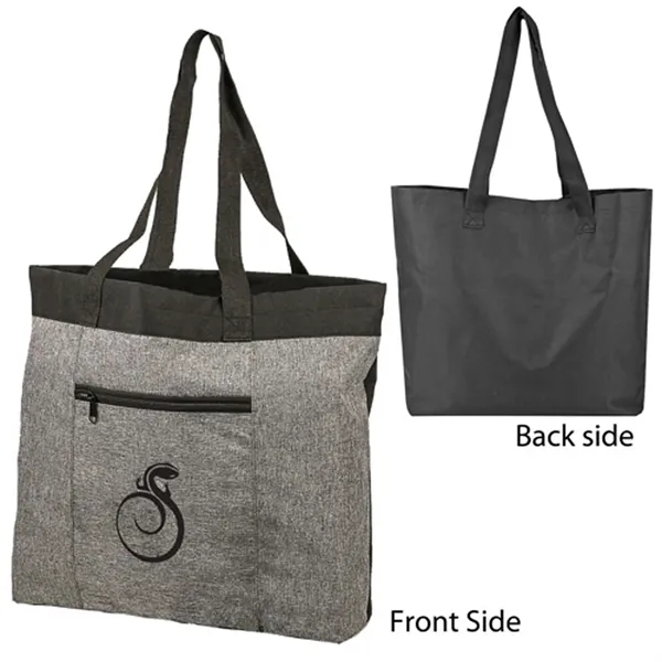 Heather gray large tote bag.... from ASI 37455 Atteff International Inc