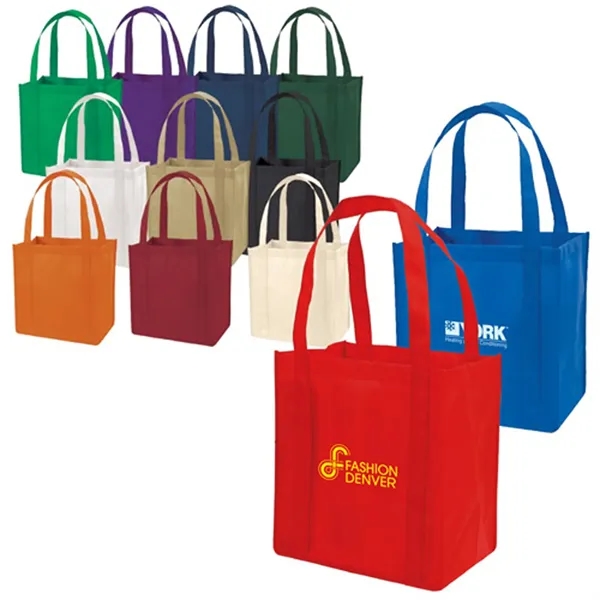 Non-Woven shopping tote with cardboard bottom.... from ASI 37455 Atteff International Inc