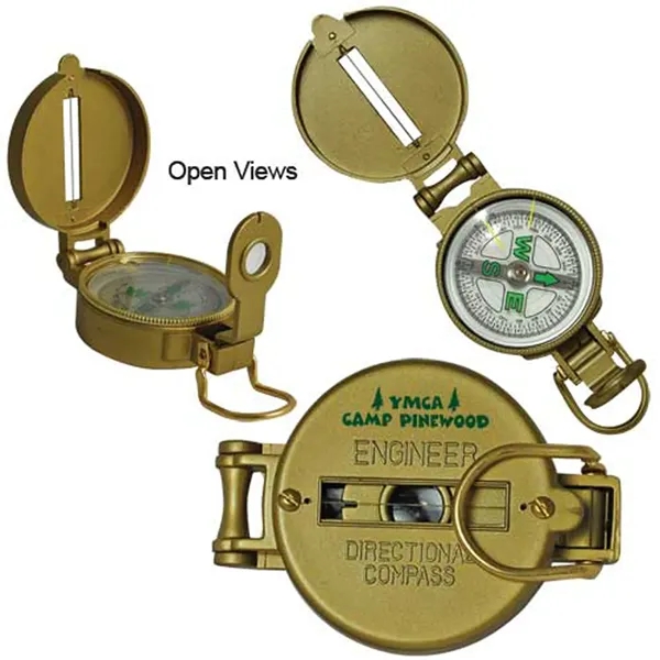 Metal lensatic compass.... from ASI 37455 Atteff International Inc