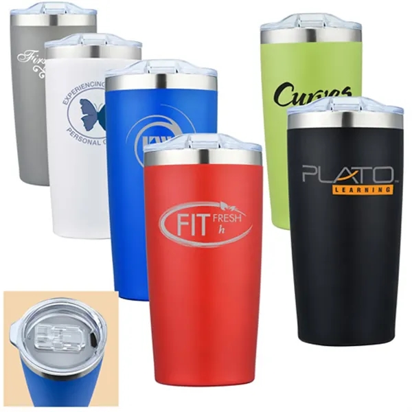 20 Oz. Double Wall SS Vacuum Classic Tumbler.... from ASI 37455 Atteff International Inc