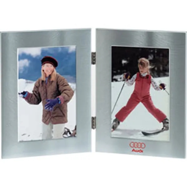 Double window metal frame with velvet easel back.... from ASI 37455 Atteff International Inc