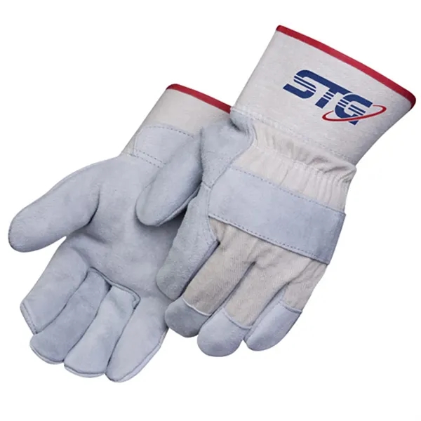 Premium split cowhide work gloves.... from ASI 37455 Atteff International Inc