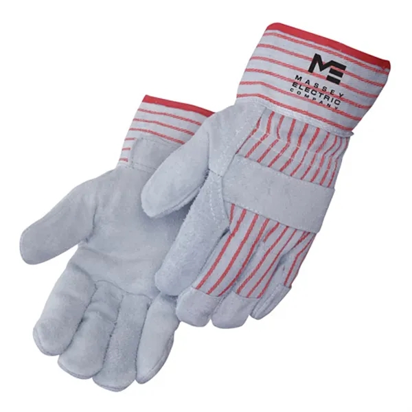 Full feature split cowhide work gloves.... from ASI 37455 Atteff International Inc