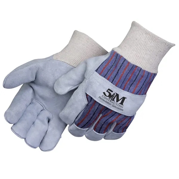 Gunn pattern split leather work gloves.... from ASI 37455 Atteff International Inc