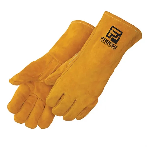 Bourbon brown leather welder gloves. .... from ASI 37455 Atteff International Inc