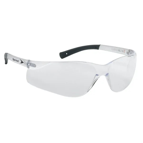 Clear anti-fog lens with clear frame lightweight wrap around safety glasses.... from ASI 37455 Atteff International Inc