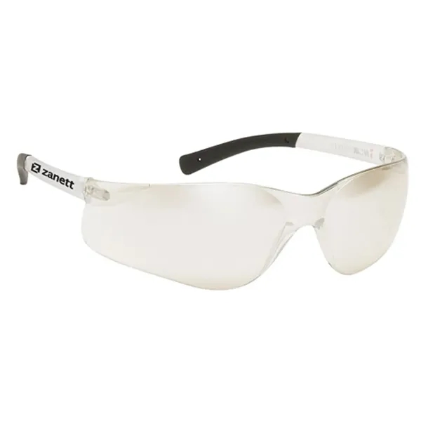 Indoor/Outdoor lens with clear frame. Lightweight wrap around safety glasses.... from ASI 37455 Atteff International Inc