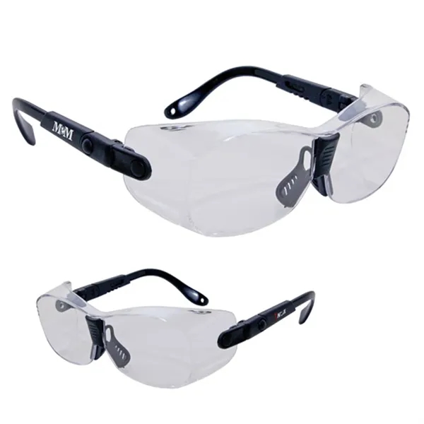 Large Encased Single-Piece Lens Safety Glasses.... from ASI 37455 Atteff International Inc