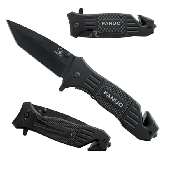 Tanto Blade Emergency Rescue Knife with Diamond Grip Handle.... from ASI 37455 Atteff International Inc