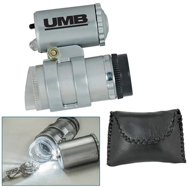 16x magnification mini illuminated microscope.... from ASI 37455 Atteff International Inc