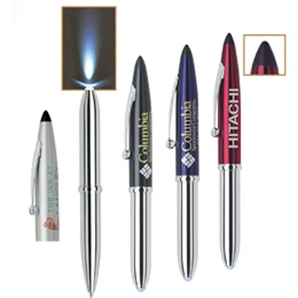 Ballpoint pen with cap off mechanism and PDA stylus tip.... from ASI 37455 Atteff International Inc