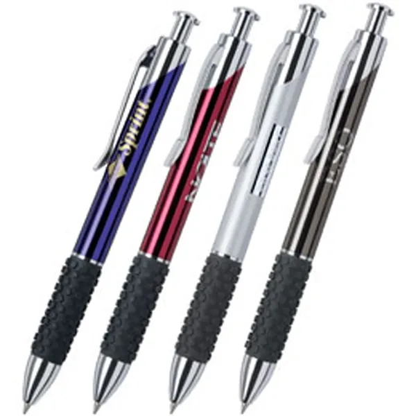 Ballpoint pen with comfort rubber grip.... from ASI 37455 Atteff International Inc