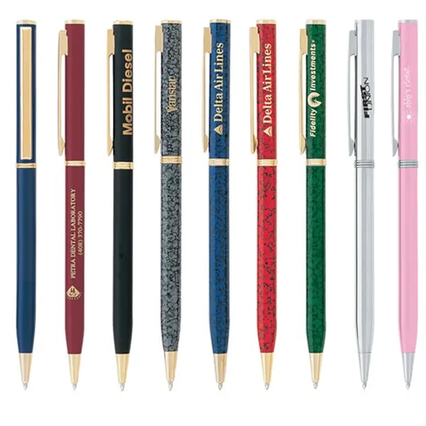 Ballpoint pen with brass barrel.... from ASI 37455 Atteff International Inc
