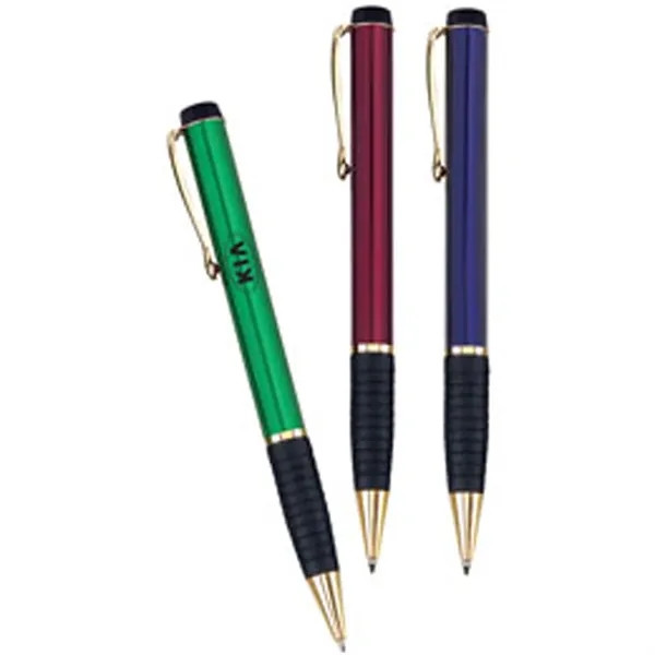 Ballpoint pen with solid brass barrel.... from ASI 37455 Atteff International Inc